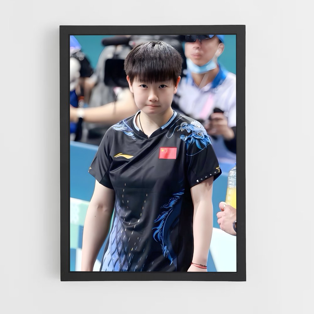 Poster L'Enfant et son Potion – affiche Tennis de table (vue 2)